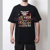 Jackie Chan Lutador Clássico Camisetas Gráficas Vintage Ator de Hong Kong Camiseta Feminina Masculina Moda Casual Algodão Shorts Mangas Curtas Tops