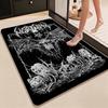 Five Elements Pentacle Double Moons Rectangular Rug Soft Texture Nonslip Carpet For Kids Bedroom Play Area Home Party Decor Holiday Gift