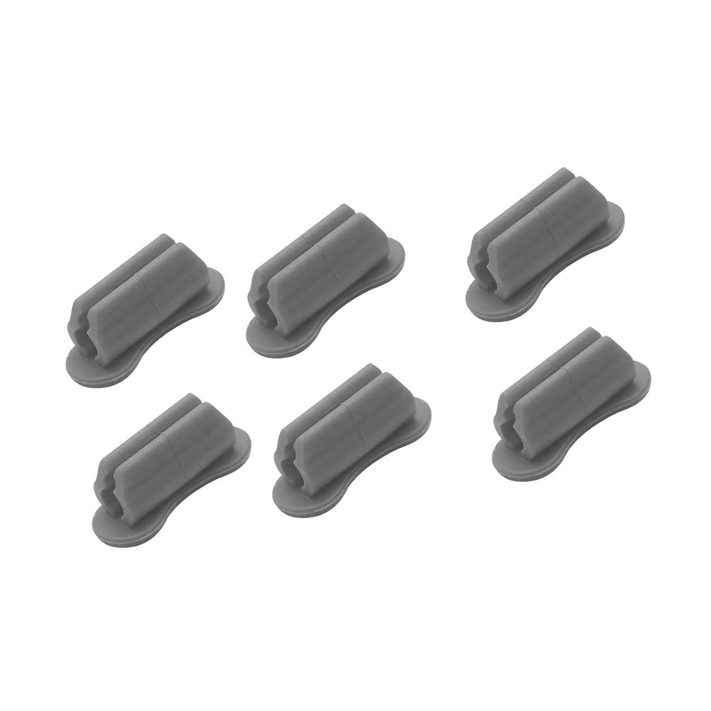 Stifthalter für Schreibtisch Bleistifthalter mit doppelseitigem Klebeband Flexibler Stifthalter Clip Klemme für Klemmbrett Wand Schreibtisch