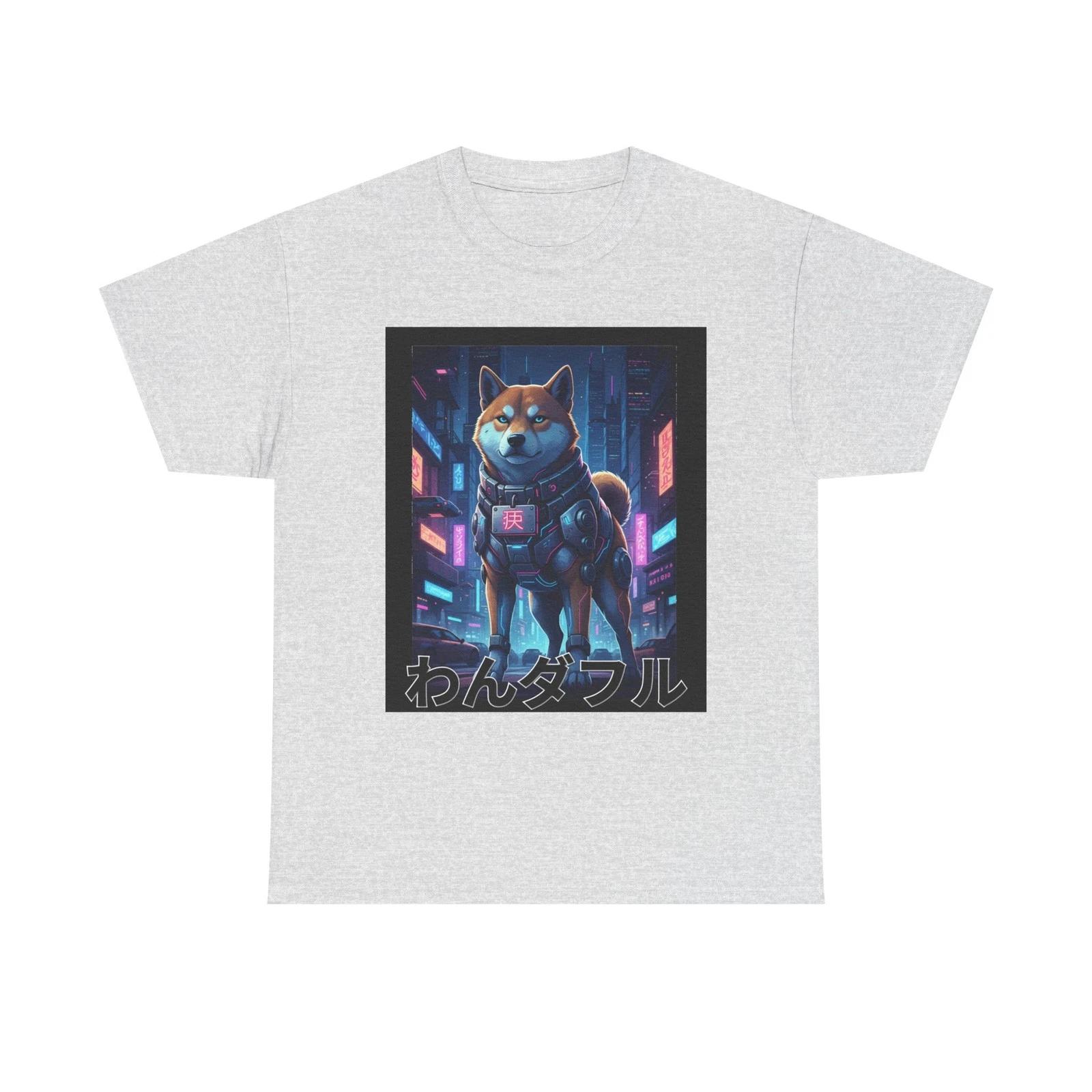 

Modern Japanese Design T-Shirt - Shiba Inu Dog Motif S
