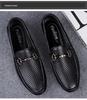 Herren weiße echte Leder Sommer Loafer - Atmungsaktiv & Bequem Freizeitschuhe.