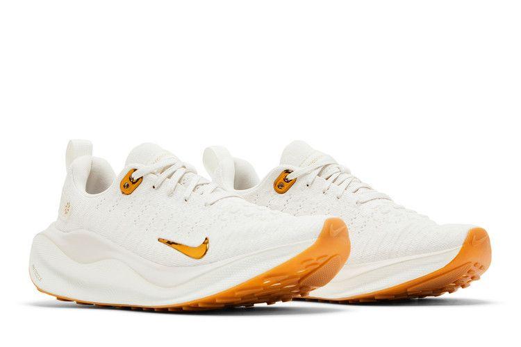 Nike ReactX Infinity Run 4 Weiß Gummi Metallisch Gold (Damen)