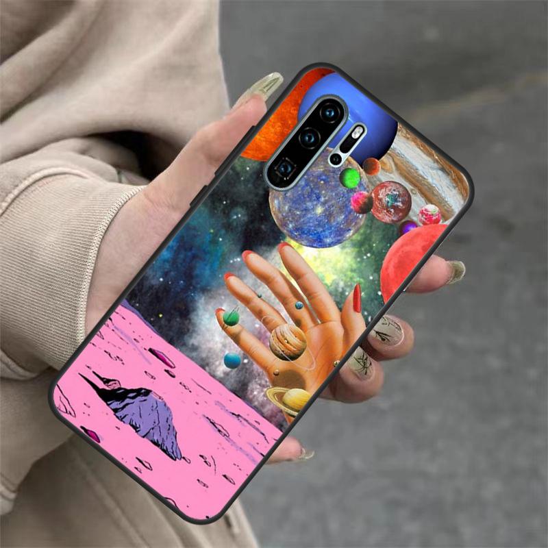 Aesthetic Planet Case For Huawei Nova 10 SE 9 11 11i 8i 3i 5T Y60 Y70 Y90 Y61 Y91 P20 P30 Pro P40 Lite Cover