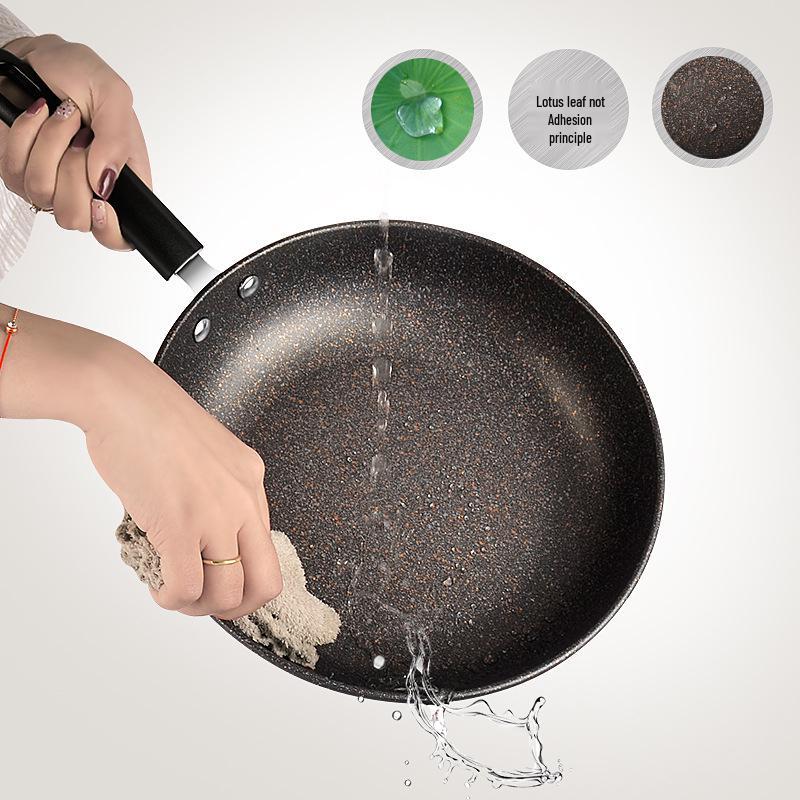 Maifan Stone Non-Stick Fry Pan for Eggs and Steak, Gas Stove & Induction Cooker Compatible, Crepe-Ready.