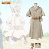 Dr.stone Anime Cosplay Kostüm Set Komplettanzug Cosplay für Shi God Senku