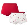Sanqiang Boys' Class A Festive Red Boxer Briefs (2-Pack)