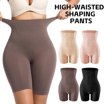 Nahtlose Damen Shapewear mit hohem Bund und Bauchkontrolle: Bauchstraffung, Hüfthebung Postpartaler Taillenformer