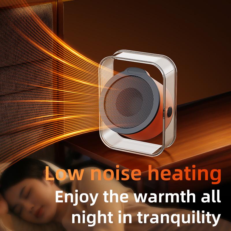 Ventilatore ad Aria Calda Risparmio Energetico Portatile da Scrivania Adatto per Casa e Ufficio Riscaldatore Elettrico Portatile Invernale