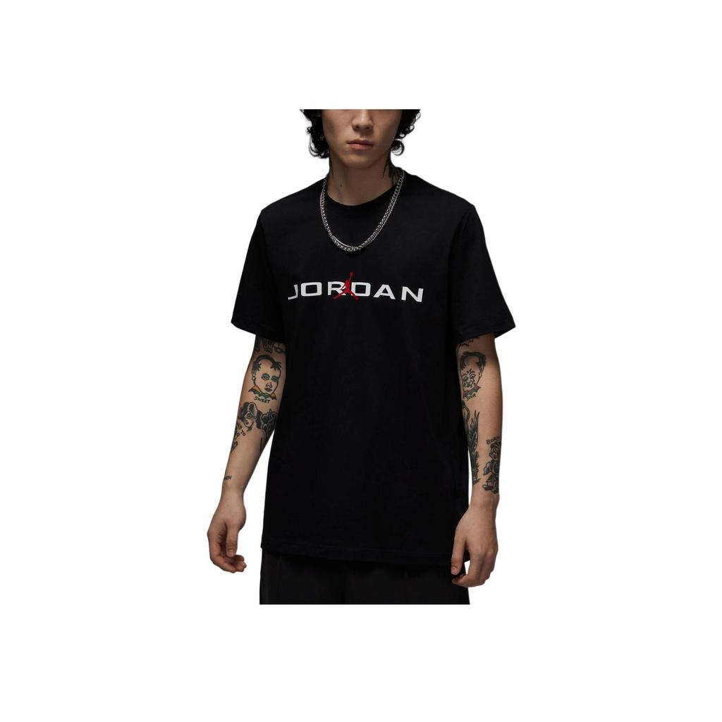 New Jordan Air AS M J JD AIR SS CREW T Shirt Men's Black IB7354-010