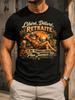 Libere Delivre Retraite Plus Jamais Travailler Playful Palm Ocean Retireunisext Illustration Unisex All TShirt