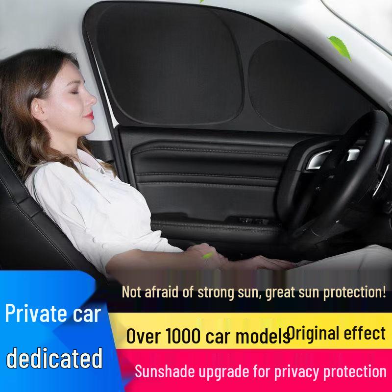 Jiangling Motors Sunshade: Thickened Anti-Peeping Side Window Blackout Board for Outdoor Camping
