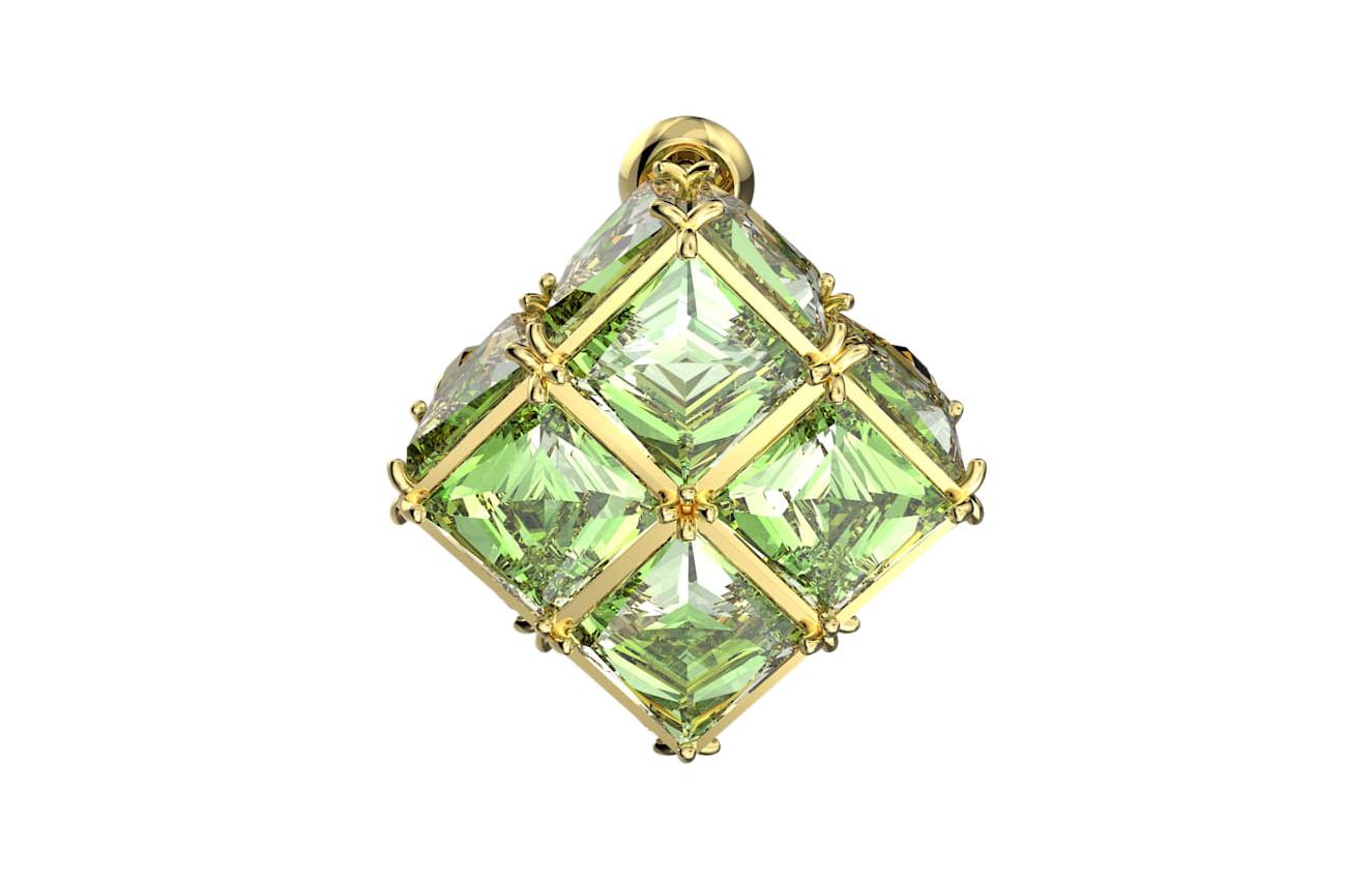 Swarovski Curiosa Earrings Women`s Green 5630311