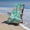 1pc Beach Floral Digital Print - Running Apparel Accessory Sports Towel, Large Beach Towel - Ultra Soft and Super Absorbent