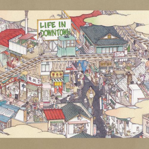 

CD TAKAYUKI MAKIHARA LIFE IN DOWNTOWN tsuujouban TOCT26001 CAPITOL 2006 Japan Japanese PopRock Used