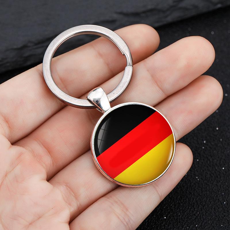 European Cup & World Cup National Flag Keychain Ornaments
