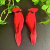Uccello Rosso Realistico, Artigianato in Schiuma con Piume Simulate, Uccello Artificiale Realistico Decorazione per Albero di Natale, Ornamento per Casa e Giardino