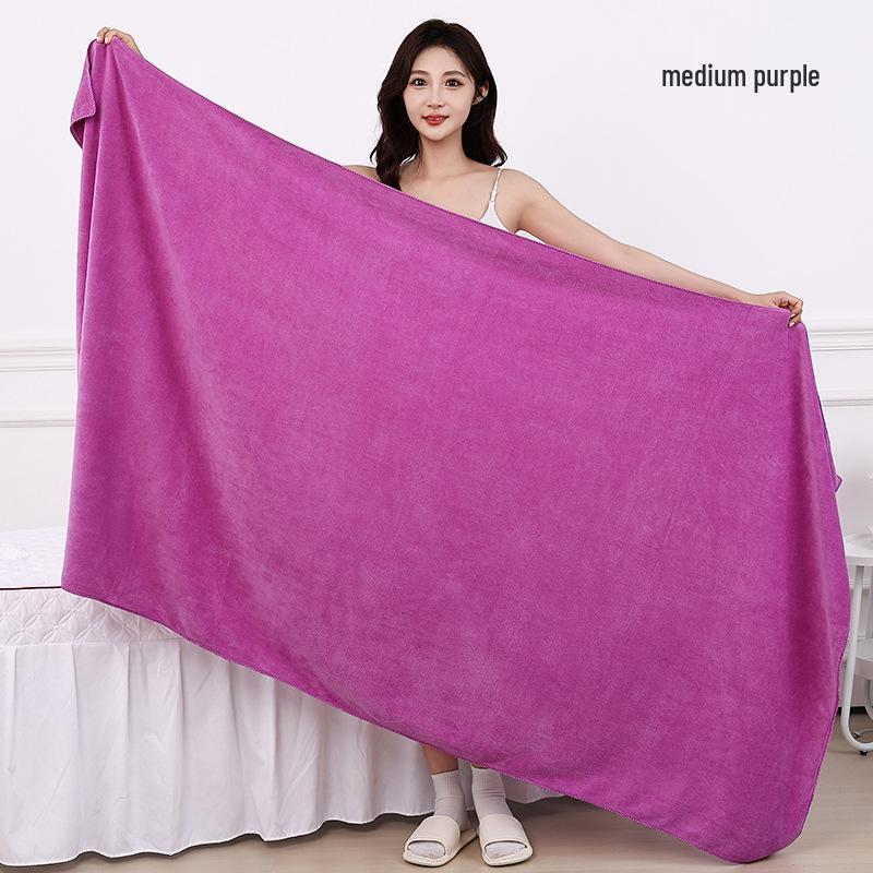 Customizable Large Water-Absorbent Massage Bed & Beach Towel Blanket