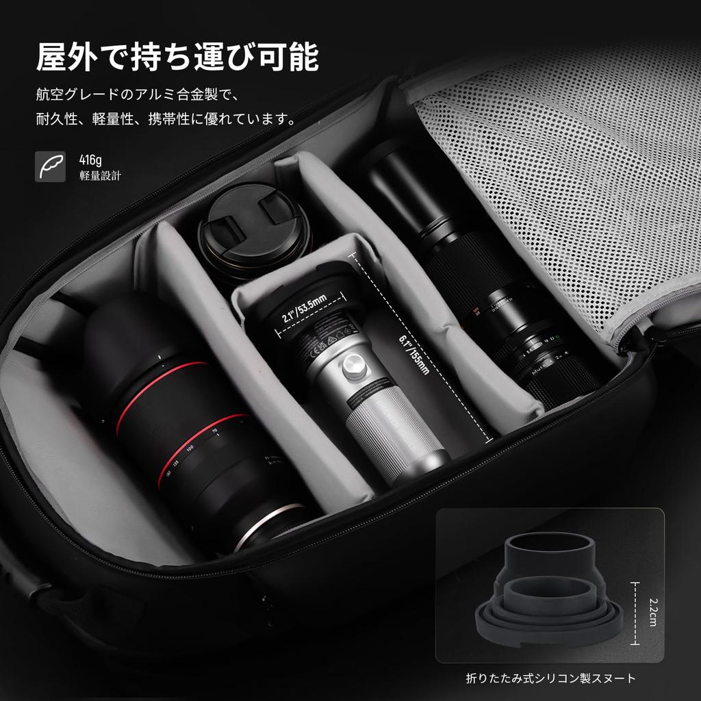 NEEWER BASICS RGB Photography Light FL10 10W LED Handheld Video Light with 4 Colors 20 Gobo Filters 7500mAh Rechargeable Compact Aluminum Alloy Fill