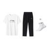Ensembles de Sport Décontracté pour Homme Li-Ning Homme Col Rond Fin