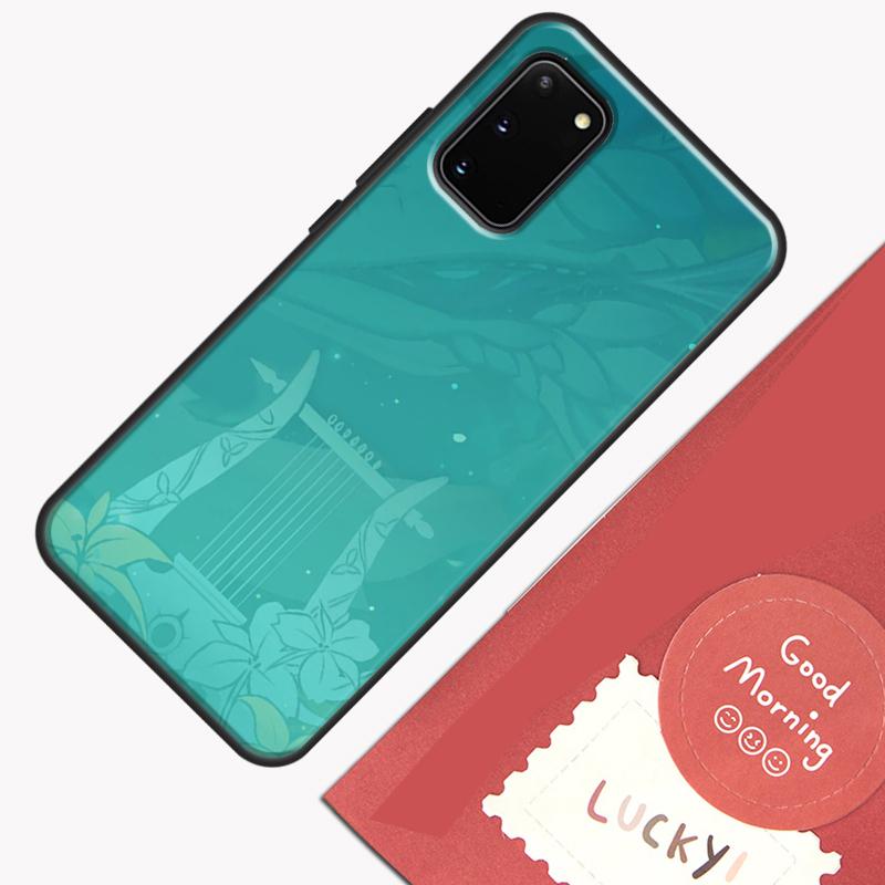 Genshin Impact Venti Phone Case For Samsung Galaxy S25 Ultra S20 S21 S22 S23 S24 Plus S9 S10 S24 FE Cover Shell
