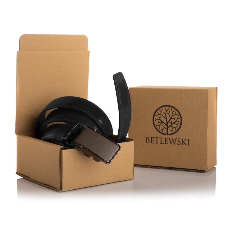 AUTO-LIC30 CZ 85_K2 Men' leather belt AUTOMATIC +CERTIFICATE
