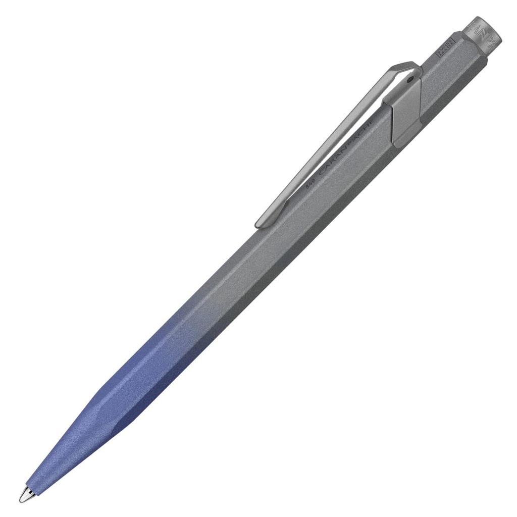 Caran d'Ache 849 Crème Your Style Edition 5 Stormy Blue Ballpoint Pen, Oil-Based, NF0849-589, Limited Edition, Officially Imported