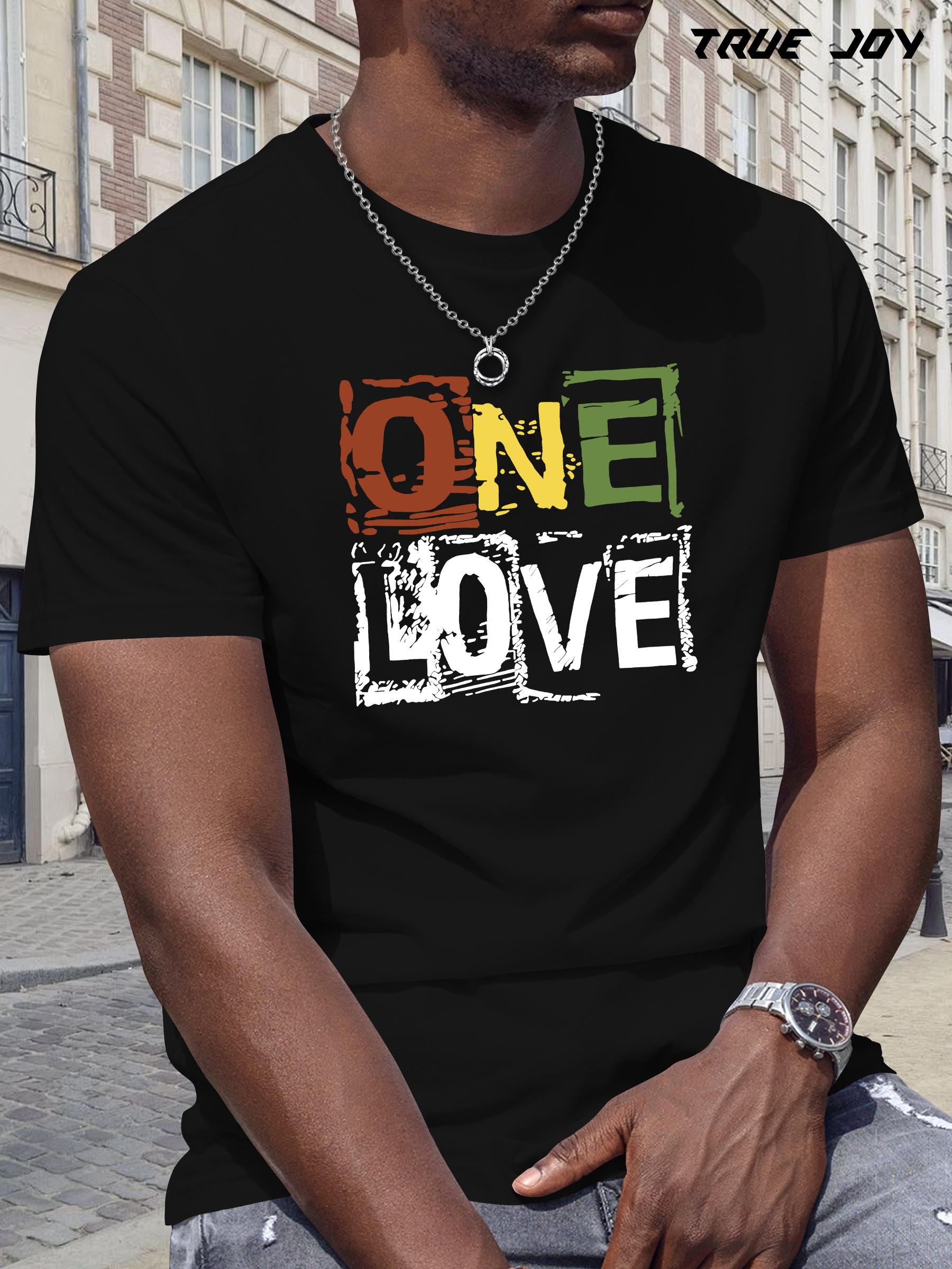 One Love Graphic T-shirt - Breathable XXL