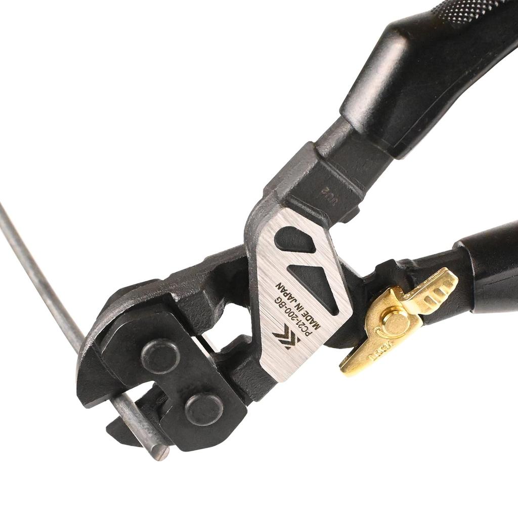 KUROKIN Forged Hand 215mm overall Black Fujiya Clippers, length, PC21-200-BG, & Gold,