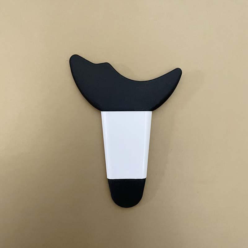 1 Pc Resusable Eye Makeup Aid Silicone Eyeliner Eyebrow Stencils Face Cream Mask Applicator Beauty Tools