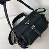 Prada P Style Messenger Bag Unisex Nylon Crossbody Shoulder Lightweight 1BD394