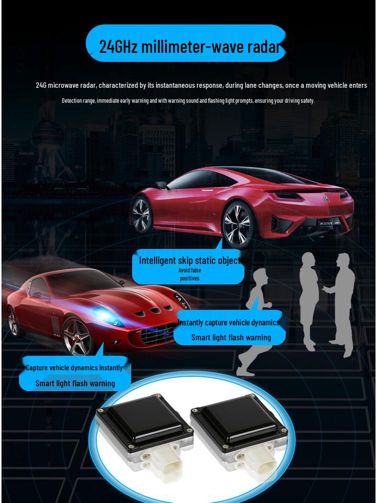 RAV4 Lane Change Assist with Blind Spot Monitoring System
