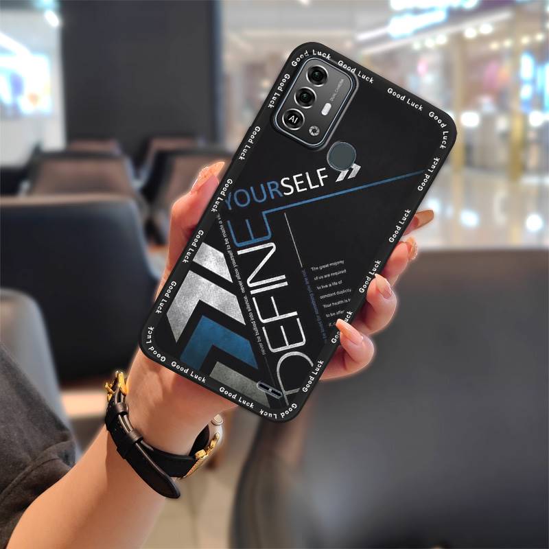 Roztomilý nárazuvzdorný kryt na telefon pro ZTE Blade A53 Pro TPU plný obal kreslený nárazuvzdorný silikonový prachotěsný odolný vodotěsný