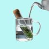 Tea Infuser Tea Filter Sieve Glass Pipe Creative Tea Mate Tea Maker Brewing for Spice Herb Tea Strainer Teaware Tool Accessories