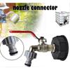 Tank Tap 1000l S60x6 Ibc Tap Connector With 1/2" Hose Connector, Drain Tank Adapter, For En Tap, For Tank Adapter (1 Piece) A (ruipei)