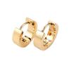 Earrings Screws Fashionable Earrings with Drill Double-sided Open Earrings Large Size