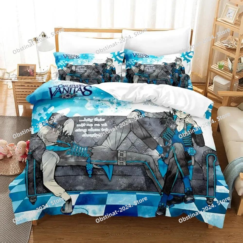 The Case Study of Vanitas Bedding Set Bed Set Duvet Cover Sheet Pillowcase Soft Quilt Cover Full Queen King Size 3D Print Anime