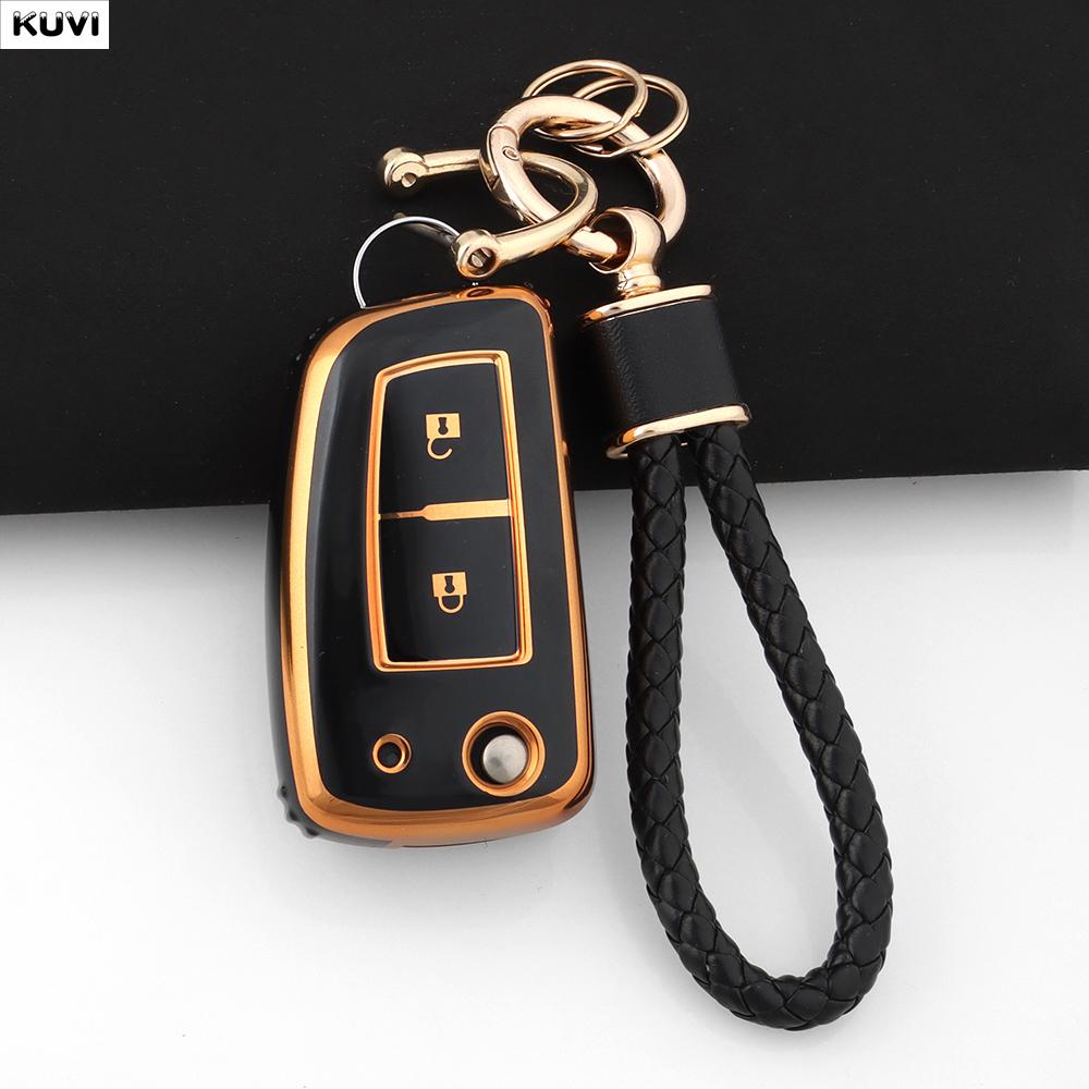 Tpu Auto Flip Key Fob Cover Case Housing Remote Fit For Nissan Qashqai X-Trail Juke J11 Murano Tiida Altima Maxima Livina Nismo Auto Accessories