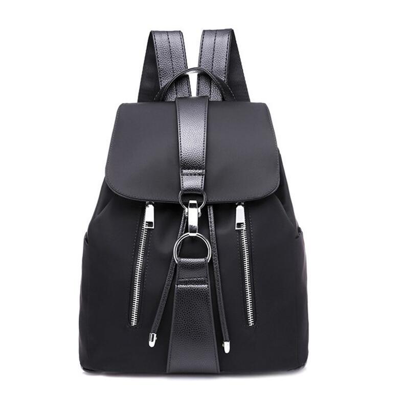 

Women Backpack Designer High Quality Nyl Women Bag Fashi School Bags Large Capacity Knapsack Casual Travel Bags чёрный