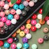 Jewelry Making Acrylic Loose Beads 20Pcs 10mm Pendant Necklace Bracelet Wholesale DIY For Glossy