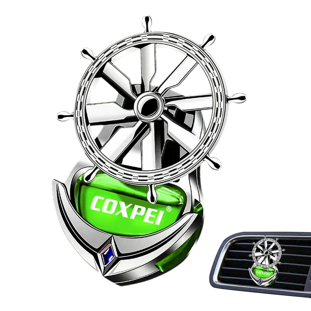 

Автомобильный освежитель воздуха Вентилятор Вращающийся пропеллер Автомобильный ароматизатор Дизайн руля Автомобильный ароматизатор Автомобильная розетка Ароматерапия