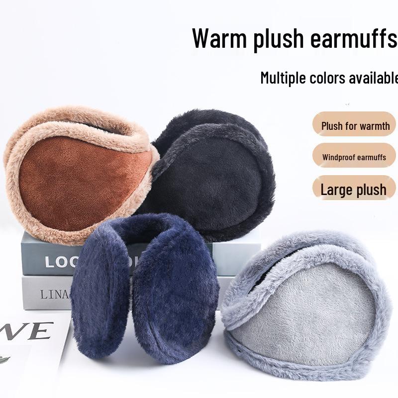 **Unisex Ohrenwärmer aus Kristall-Samt mit Fleecefutter für Herbst/Winter**