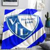 1pc VfL Bochum 1848 Print Flannel Blanket, High quality Comfortable for All Seasons, Home Decor, Warmth and Comfort, Perfect for Christmas Gifts98