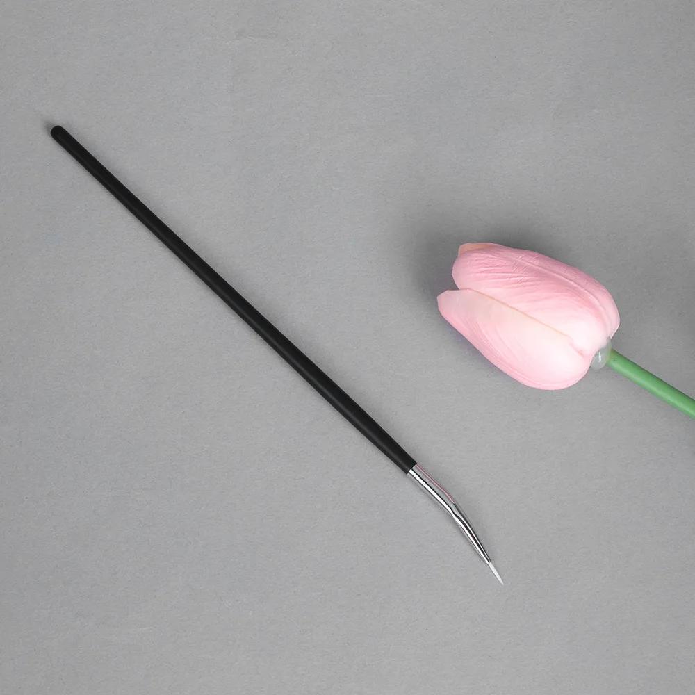 1PC Fashion Women Beauty Mink Hair Black Fine Eyeliner Brush Eyebrow Cream Brush Eyeliner Pen Cosmetic Brushes Eyes Makeup Tools
