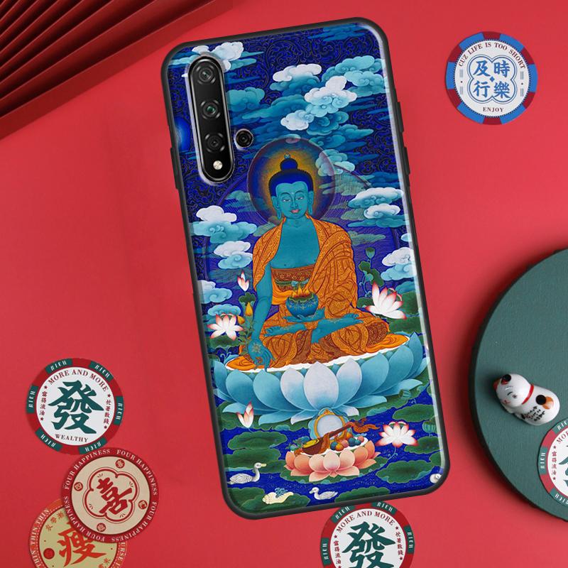 

Medicine Buddha For Huawei P20 P40 P30 Lite P60 Pro Nova 12s 11i 12i 10 9 SE 5T Y91 Y90 Y60 Y70 Y72 Y61 Case Huawei P20 Lite
