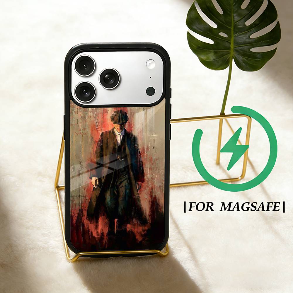 

TV P-Peaky Blinders tommy shelby Phone Case For iPhone 17,16,15,14,13,12,Plus,Pro,Max for Magsafe Magnetic Wireless Charging iPhone17Pro
