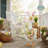 Cute Design Goose Outfit Set Easter Day Theme Housewarming Gift Yard Statue Costume Garden Decor Courtyard Decoration