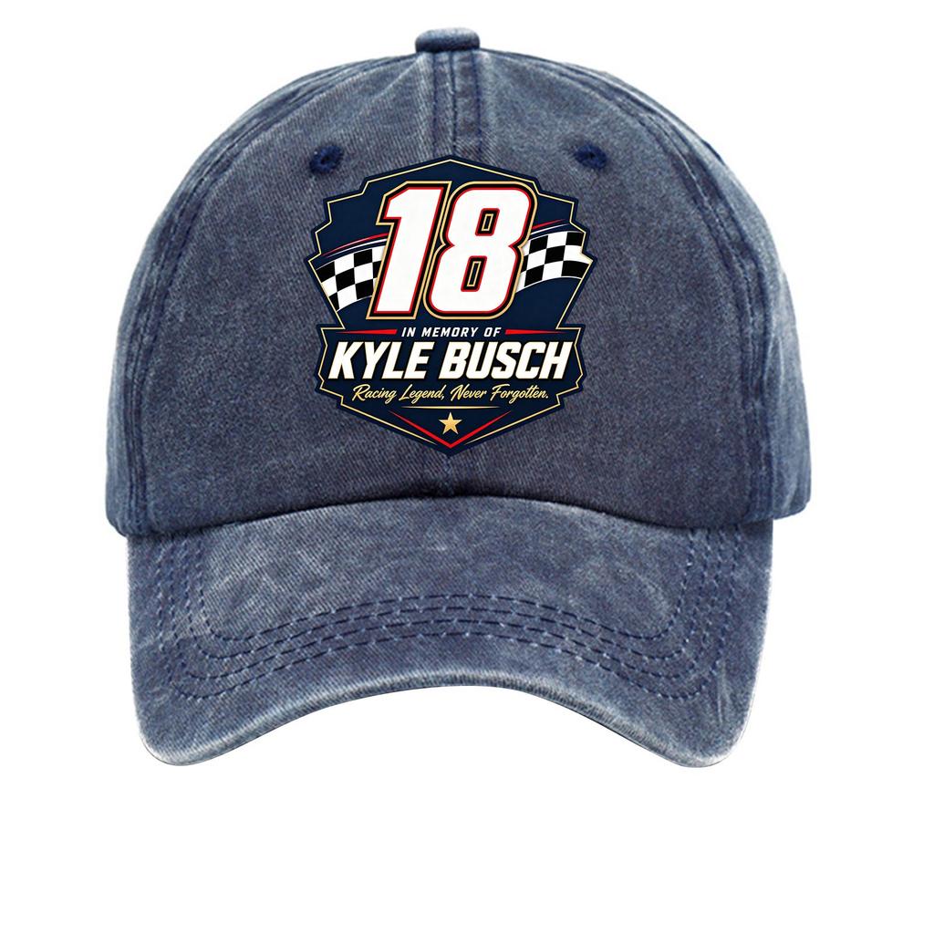 Washed Cotton Baseball Cap Soft Top Vintage Denim Style Adjustable Back Strap Casual Outdoor Hat for Men and Women