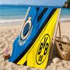 Club Brügge FC Wappen Strandtuch Mikrofaser Strandtuch, Leicht und Schnelltrocknend, für Sommerreisen, Schwimmbad Fan Geburtstagsgeschenk