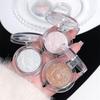 Dikalu Moonlight White Highlighter Palette Shimmer Diamond High-Gloss Brighten Contour Natural Long-Lasting Face Makeup Cosmetic