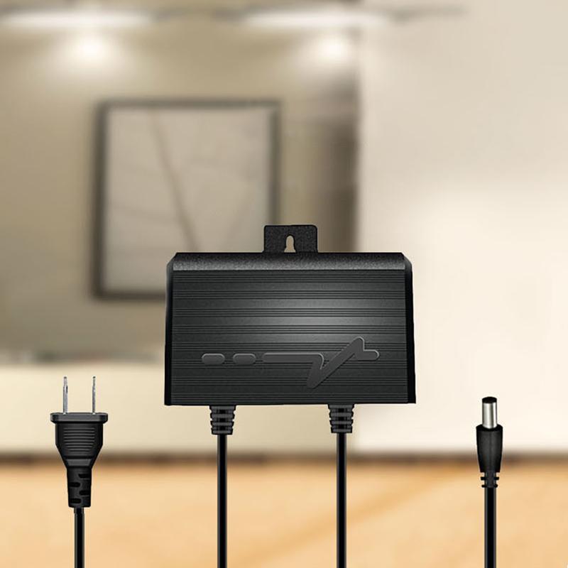 Netzteil 12V 2A Überwachungskamera Netzteil Wasserdicht EU US Steckeradapter 2,1 x 5,5 mm für Monitor Überwachungskamera Ladegerät